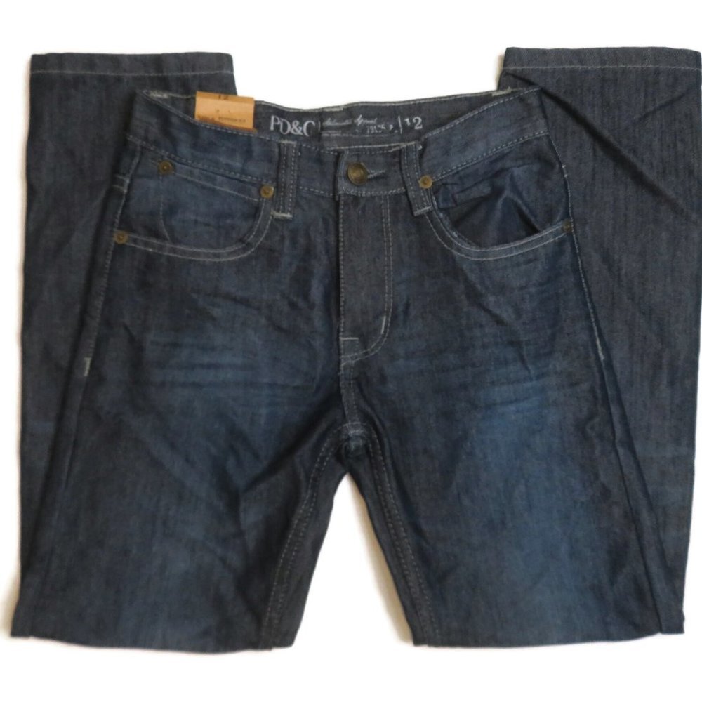 Paper Denim & Cloth PD&C Jeans Boys‎ 12 Skinny New NWT Blue Denim Youth Kids